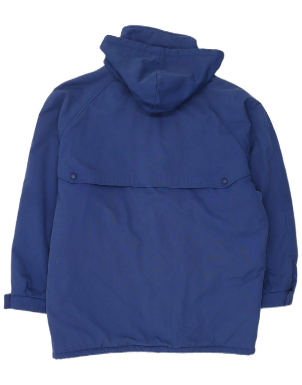 Jaqueta utilitária masculina Fila com capuz IT 52 XL azul marinho