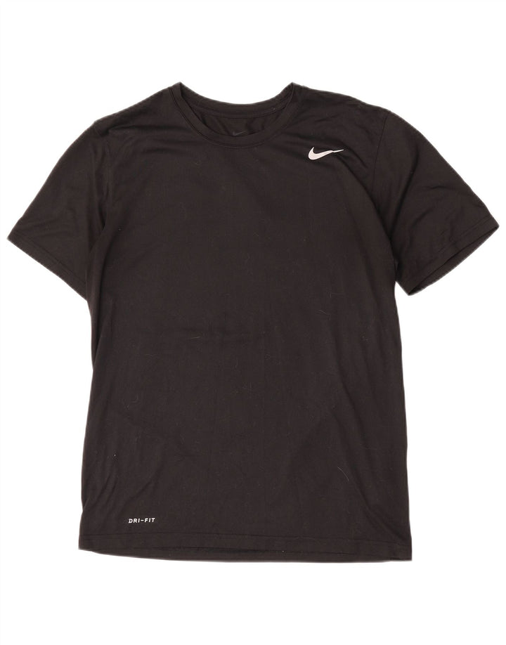 Camiseta Nike Masculina Dri Fit Top Médio Poliéster Preto