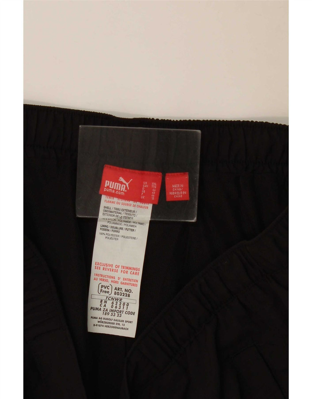 Calça esportiva feminina Puma UK 18 XL preta poliéster