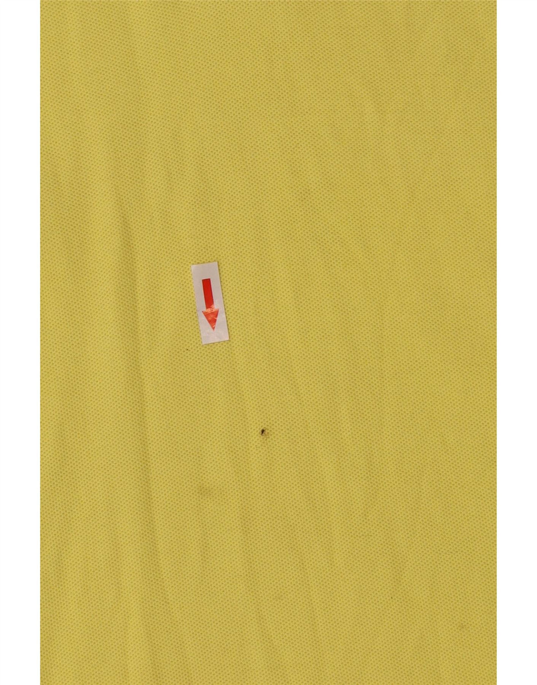 Camisa polo masculina Fila IT 48 algodão amarelo médio