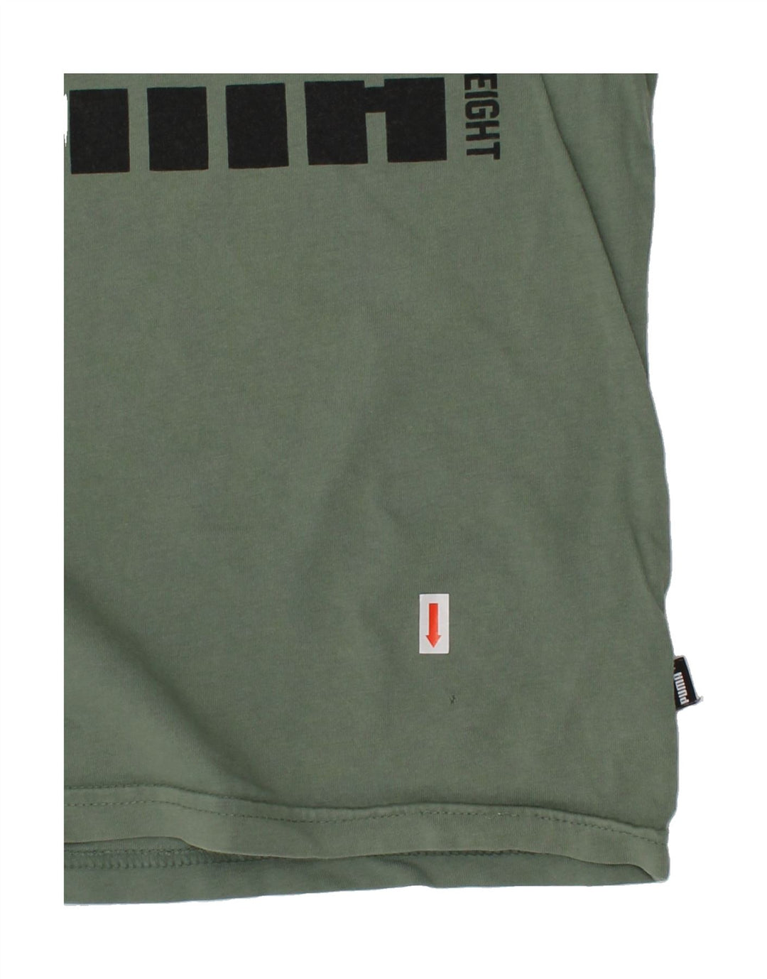 PUMA Boys Graphic T-Shirt Top 9-10 Years Green Cotton Vintage Puma and Second-Hand Puma from Messina Hembry 