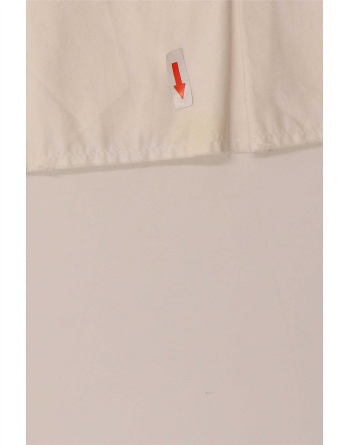 Minissaia feminina Tommy Hilfiger grande W32 algodão branco