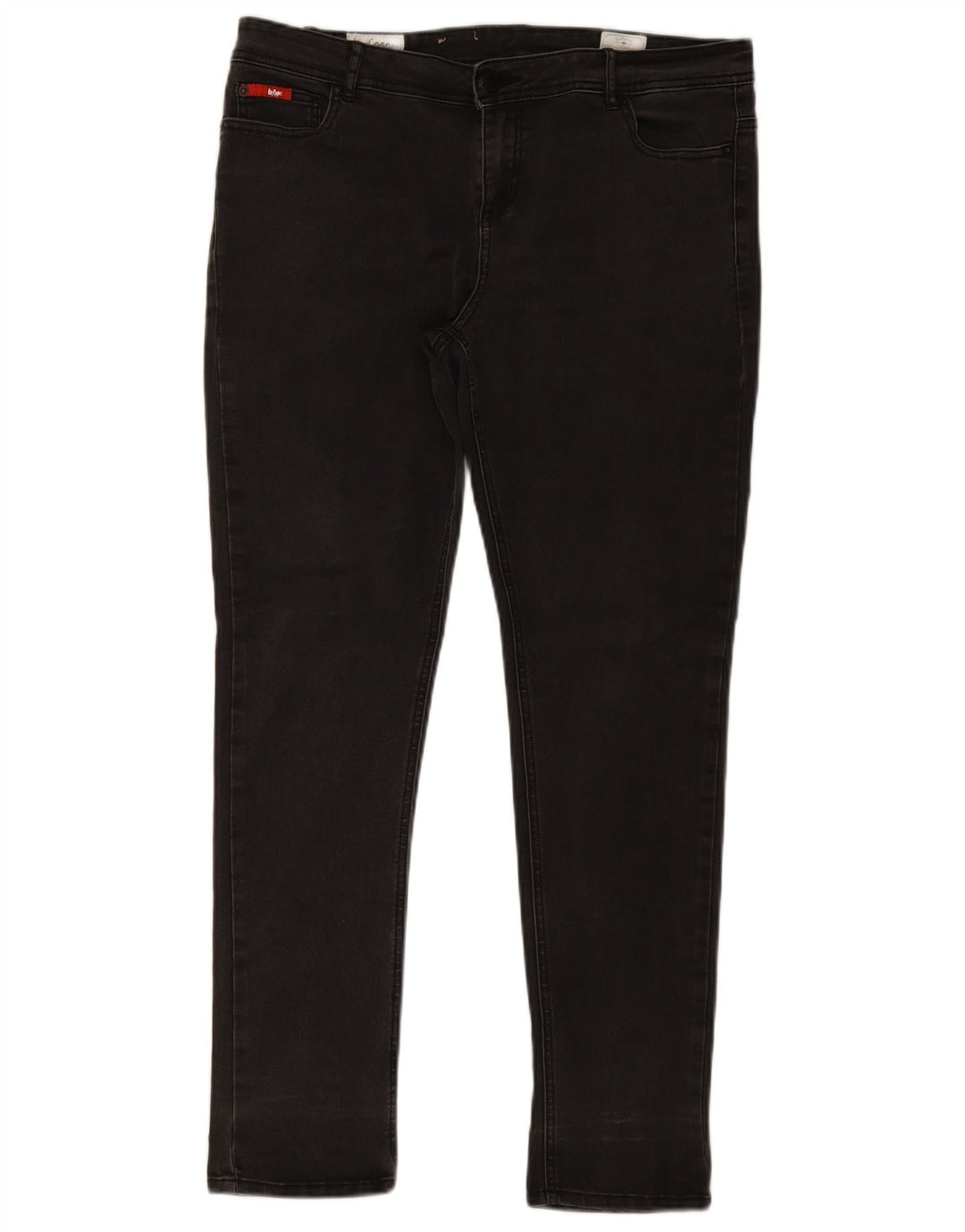 Lee Cooper Jeans Slim Feminino Reino Unido 16 Grande W34 L30 Algodão Cinza