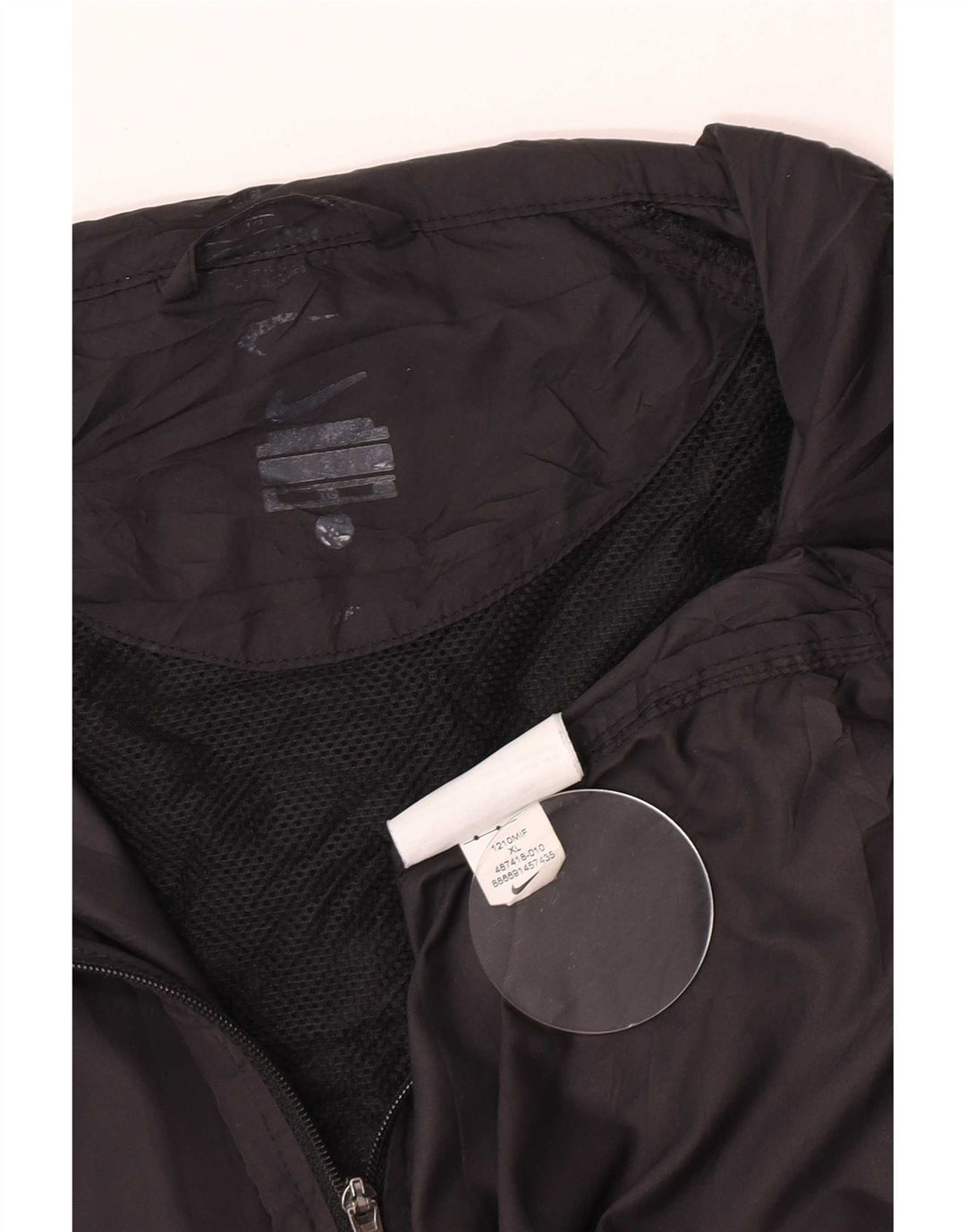 Nike Mens Treino Top Jacket XL Preto Poliéster