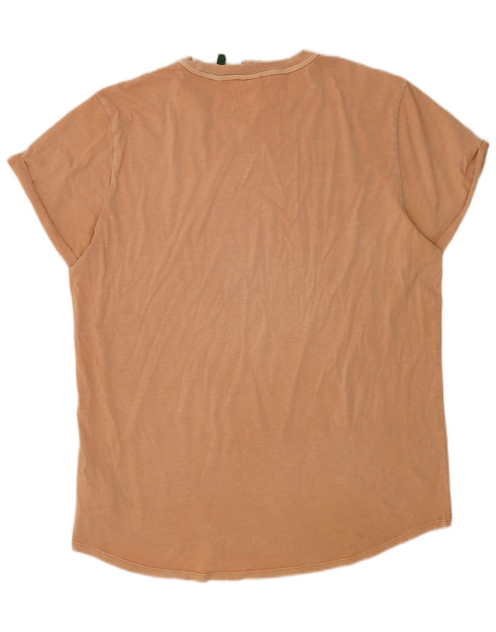 Camiseta masculina G-Star Top XL algodão bege
