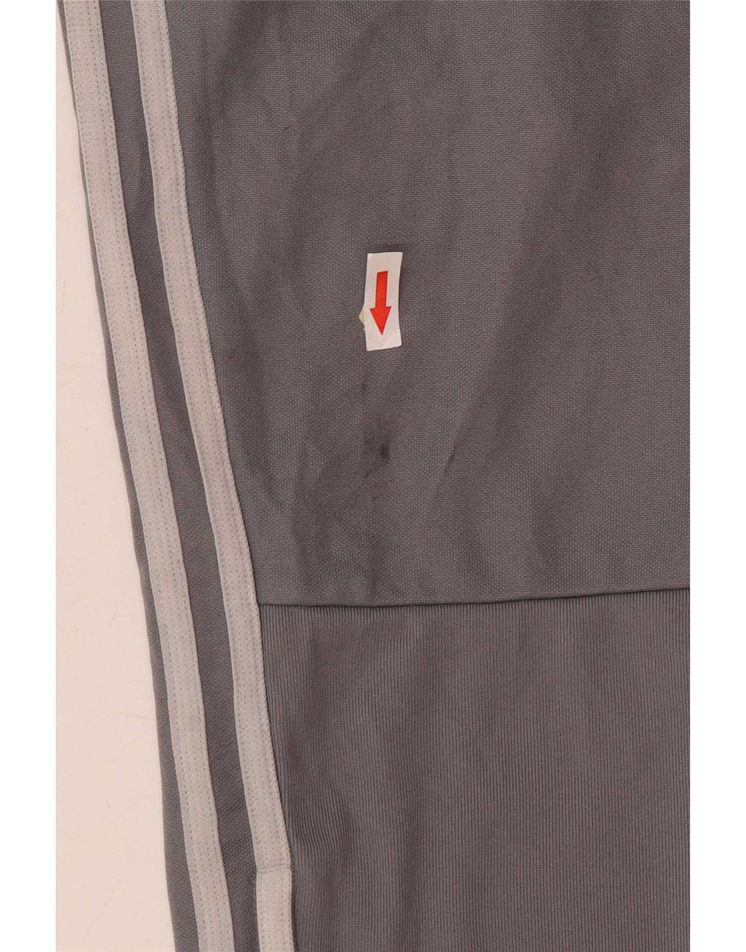 Calça de treino feminina Adidas UK 12/14 cinza médio poliéster
