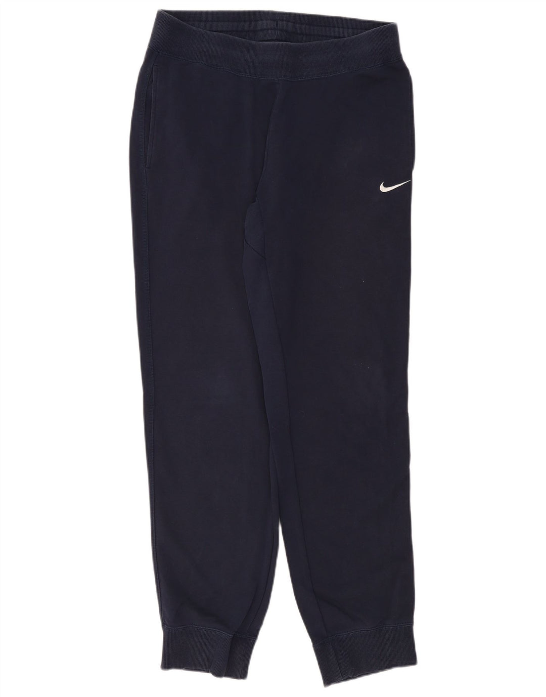 Calça de treino masculina Nike joggers grande algodão azul marinho