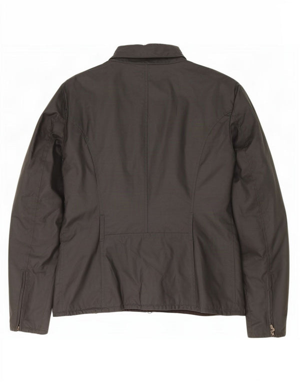 Jaqueta utilitária feminina Belstaff IT 46 grande algodão azul marinho