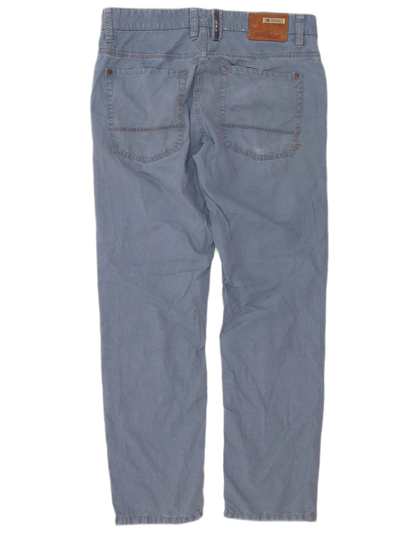 Camel Active Mens Hudson Slim Calça Casual W34 L30 Algodão Azul