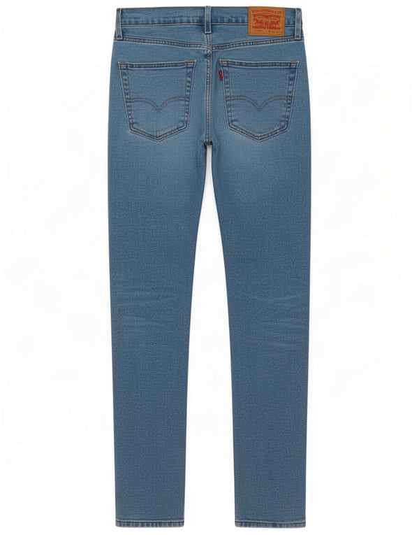 Calça jeans masculina Levi's 512 Slim Fit Tapered W30 L34 Azul Algodão