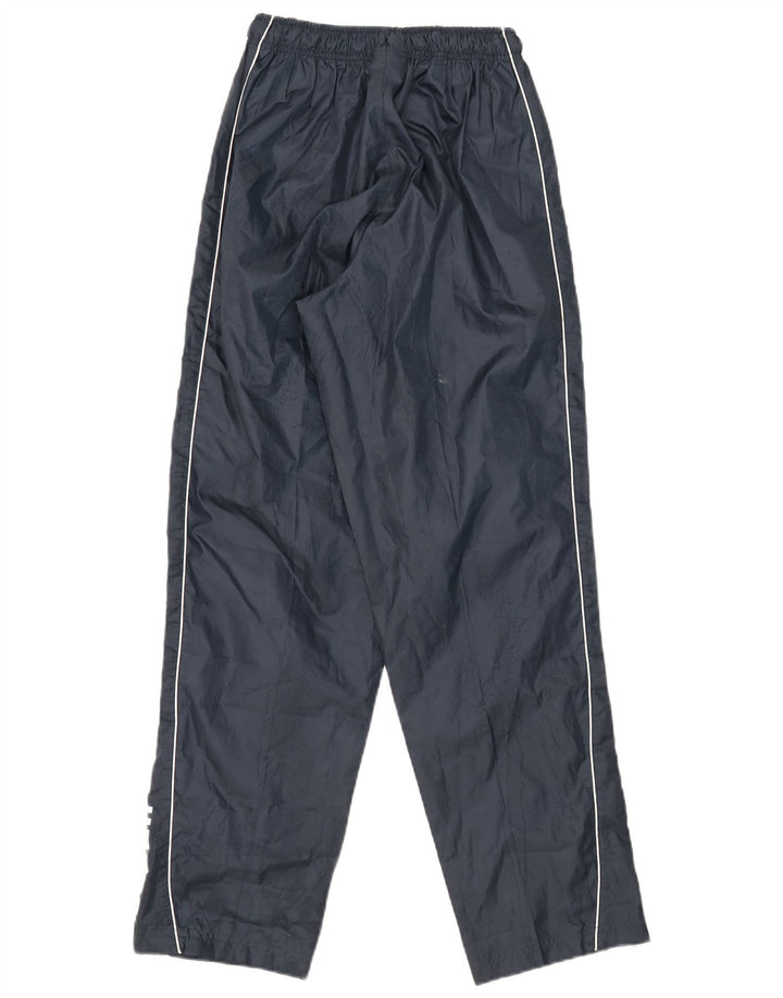 Calça de treino masculina Umbro pequena azul marinho poliéster