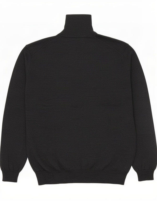 Marks & Spencer Mens Roll Neck Jumper Sweater XL Grey Acrylic