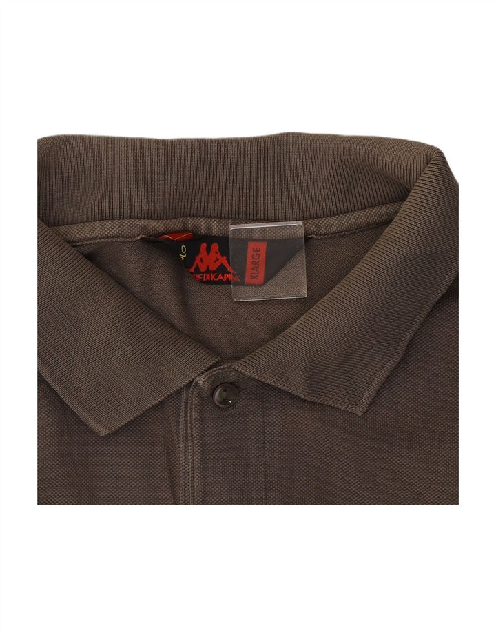 Camisa polo masculina KAPPA XL cinza algodão