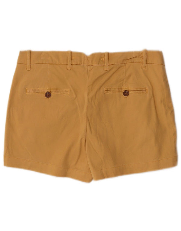Zara Shorts Chino Feminino EU 36 XS W26 Amarelo Lyocell