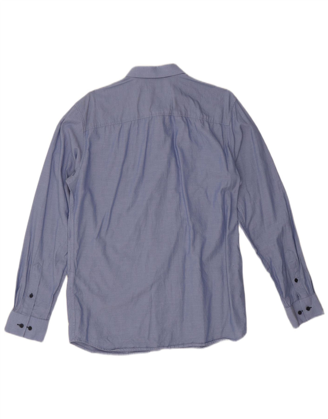 Camisa masculina Jack & Jones tamanho 42 grande algodão azul