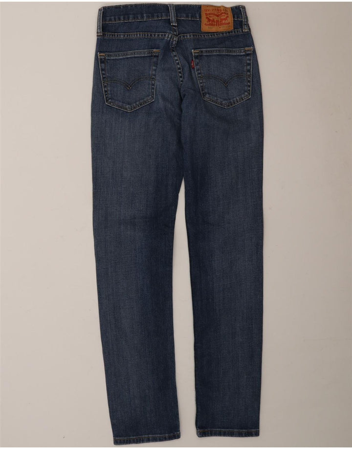 LEVI'S Masculino 511 Slim Jeans W29 L34 Azul Algodão