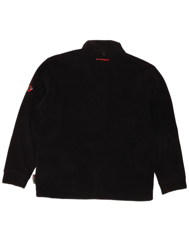 Jaqueta de lã masculina Mammut UK 42 XL poliéster preto