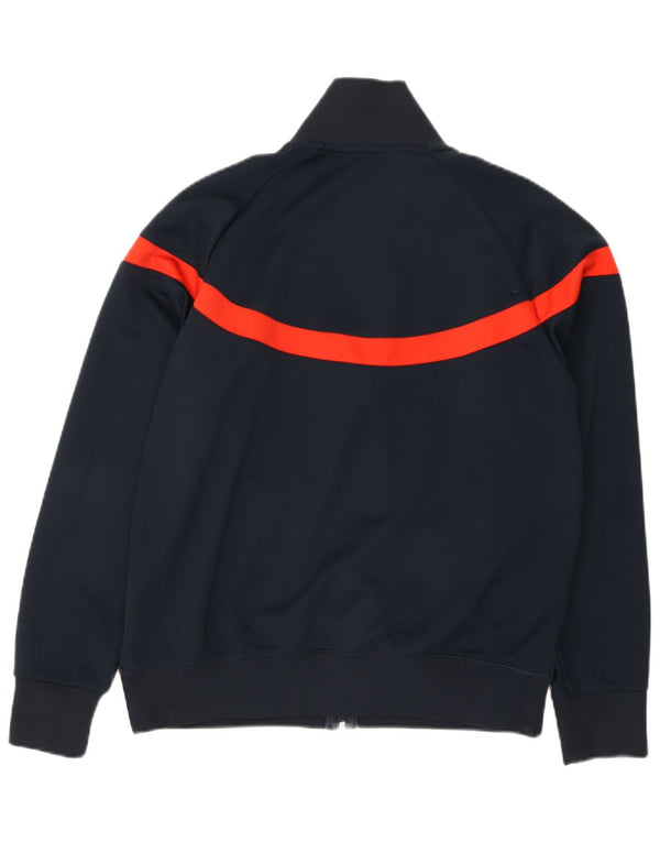 Nike Mens Tracksuit Top Jacket UK 42/44 Grande Azul Marinho Colorblock