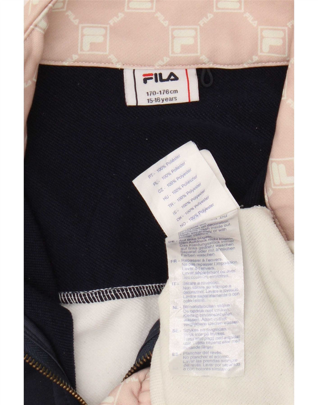 Fila Fato De Treino Meninas 15-16 Anos Multicolor Colourblock