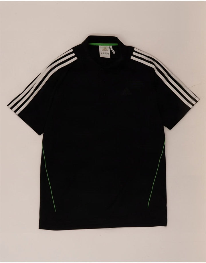 Adidas Mens Climacool Polo Shirt Pequeno Poliéster Preto