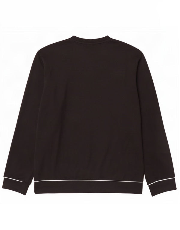 Adidas Mens Climawarm Moletom Jumper UK 50/52 2XL Preto Poliéster