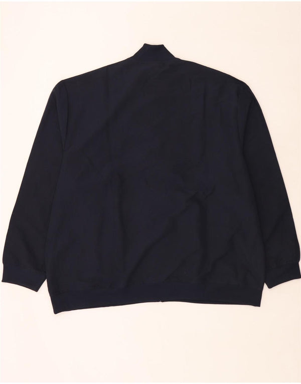 Adidas Mens Treino Top Jacket 2XL Poliéster Azul Marinho