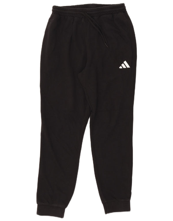 Adidas Mens Treino Calças Joggers Médio Algodão Preto