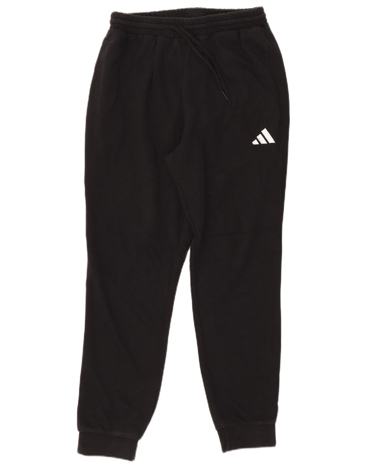 Adidas Mens Treino Calças Joggers Médio Algodão Preto