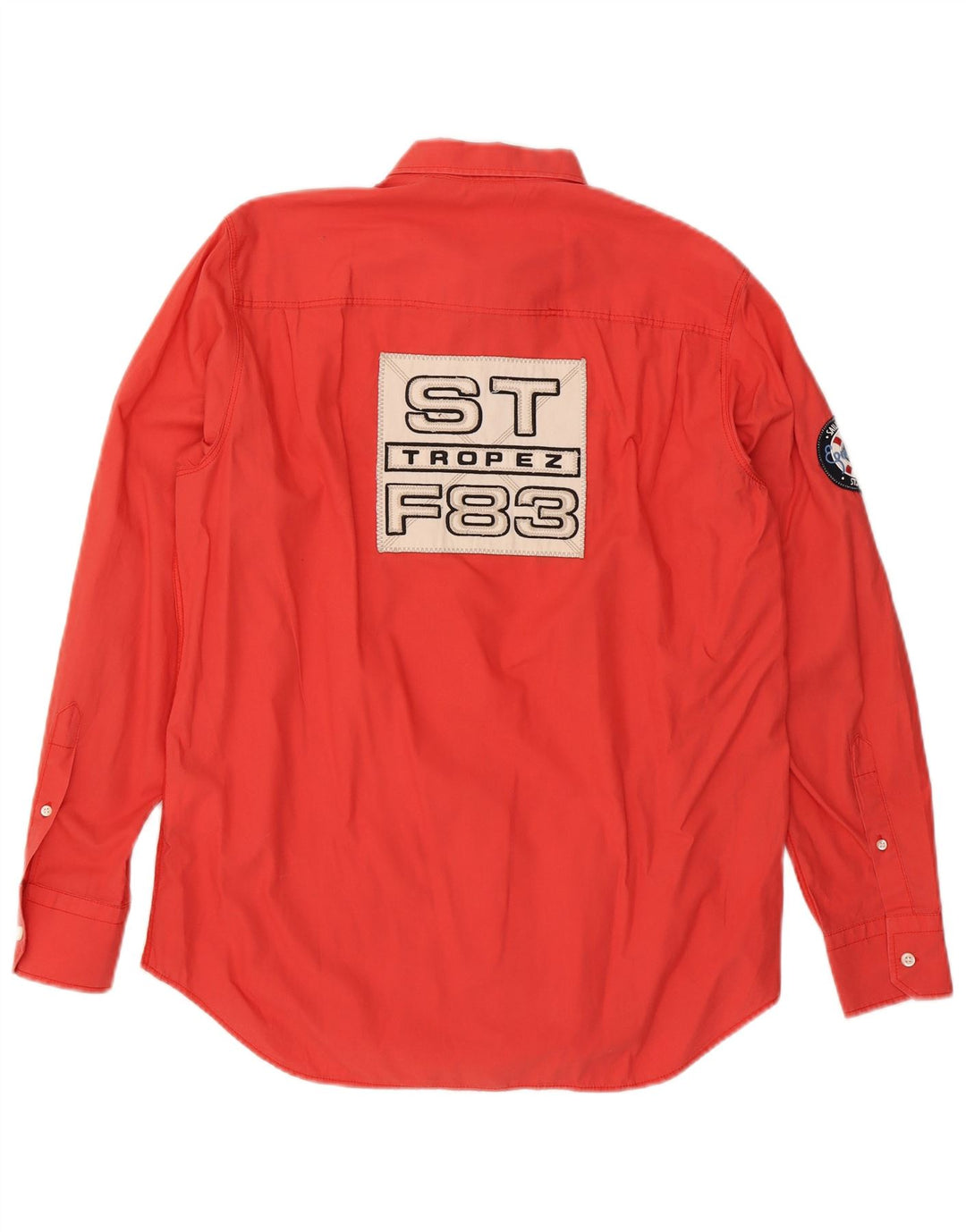 SLAM Masculino ST. Camisa Tropez Graphic Médio Algodão Vermelho