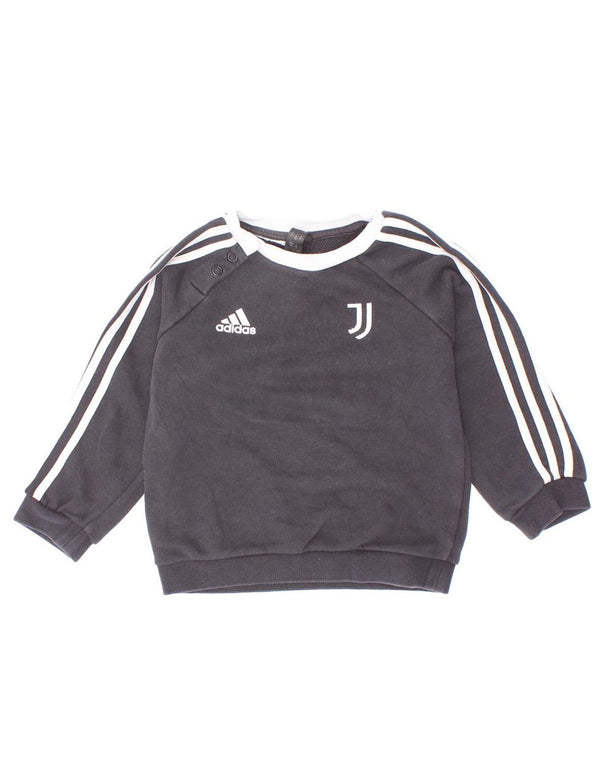 Adidas Baby Boys Juventus Moletom Jumper 12-18 Meses Preto Colorblock