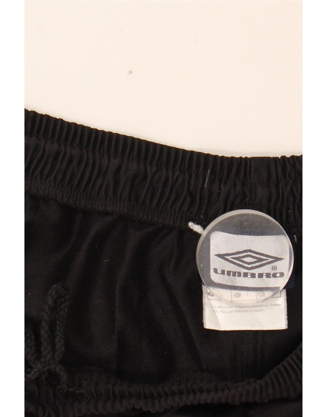 Calça de treino masculina UMBRO grande preta