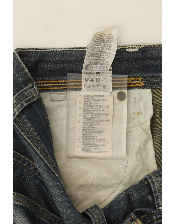 G-Star Masculino Slim Jeans W32 L32 Azul Algodão