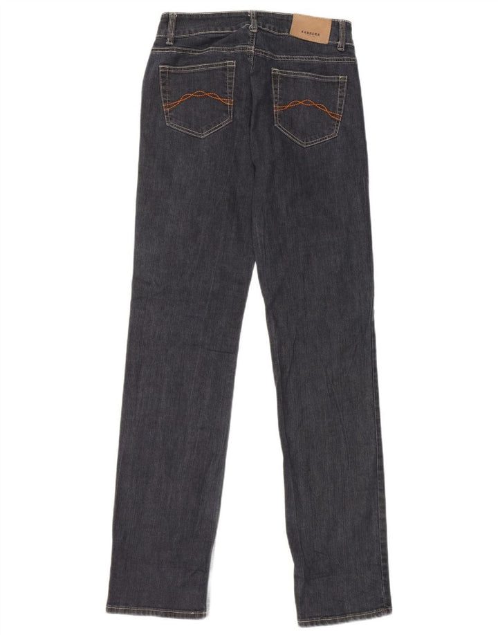 Calça jeans feminina Carrera 752 Regular Straight W28 L34 azul algodão