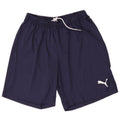 Shorts esportivos masculinos Puma grandes poliéster azul marinho