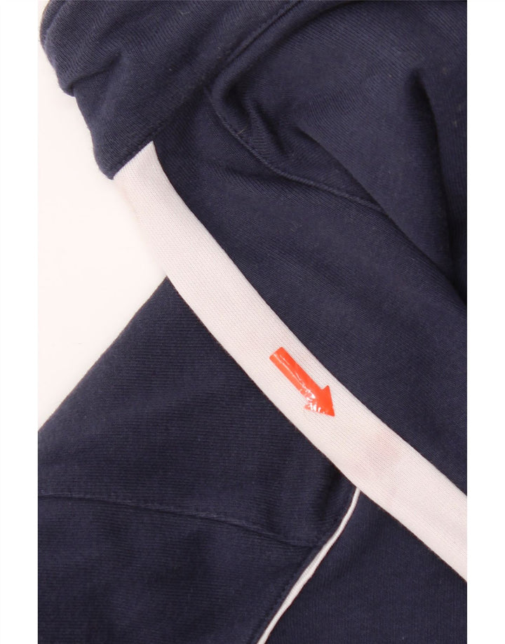 Jaqueta feminina Champion UK 16 grande bloco colorido azul marinho