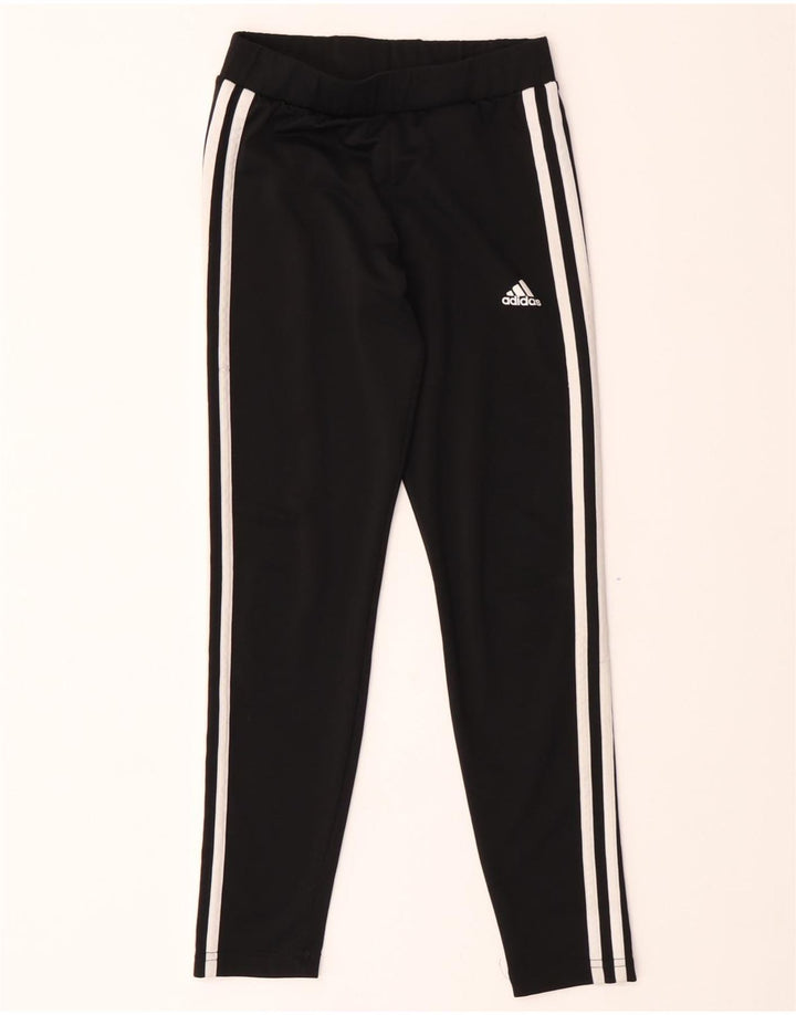 Leggings Adidas Aeroready para meninas 11-12 anos preto poliéster