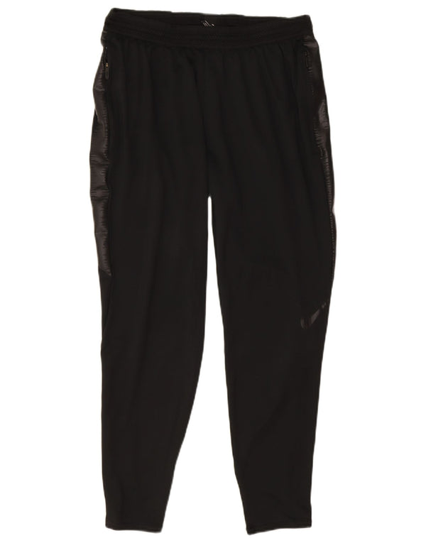 Calça de treino feminina Nike Dri Fit UK 12 poliéster preto médio