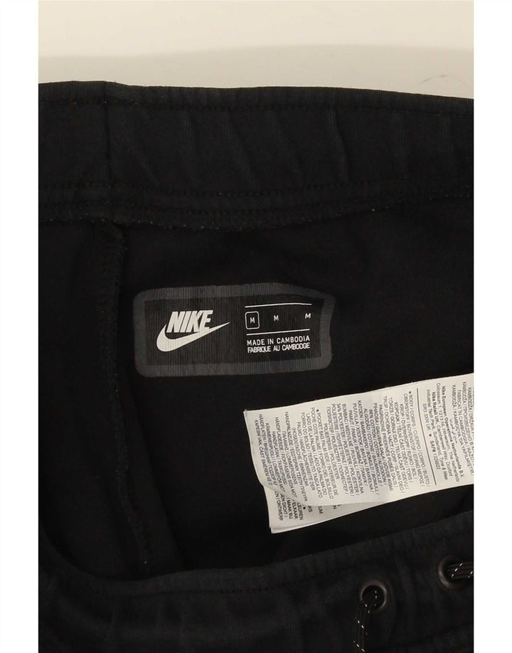 Nike Mens Treino Calças Joggers Médio Algodão Preto