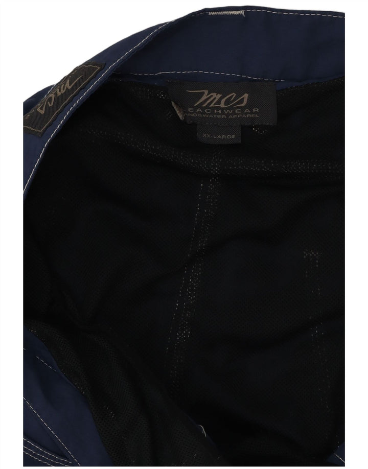 Shorts de natação masculino Marlboro Classics 2XL azul marinho