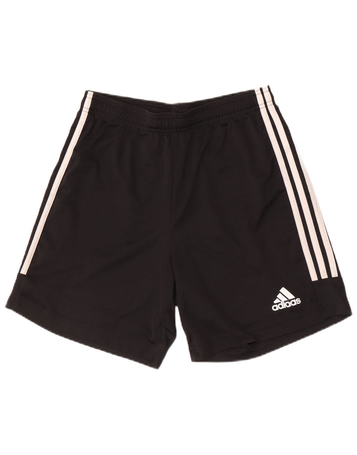 Adidas Mens Regular Sport Shorts Médio Preto Poliéster Esportes