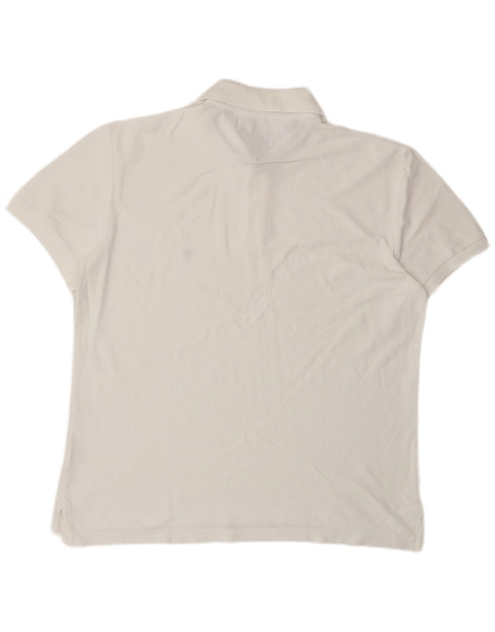 Camisa polo masculina Tommy Hilfiger Regular Fit XL branca