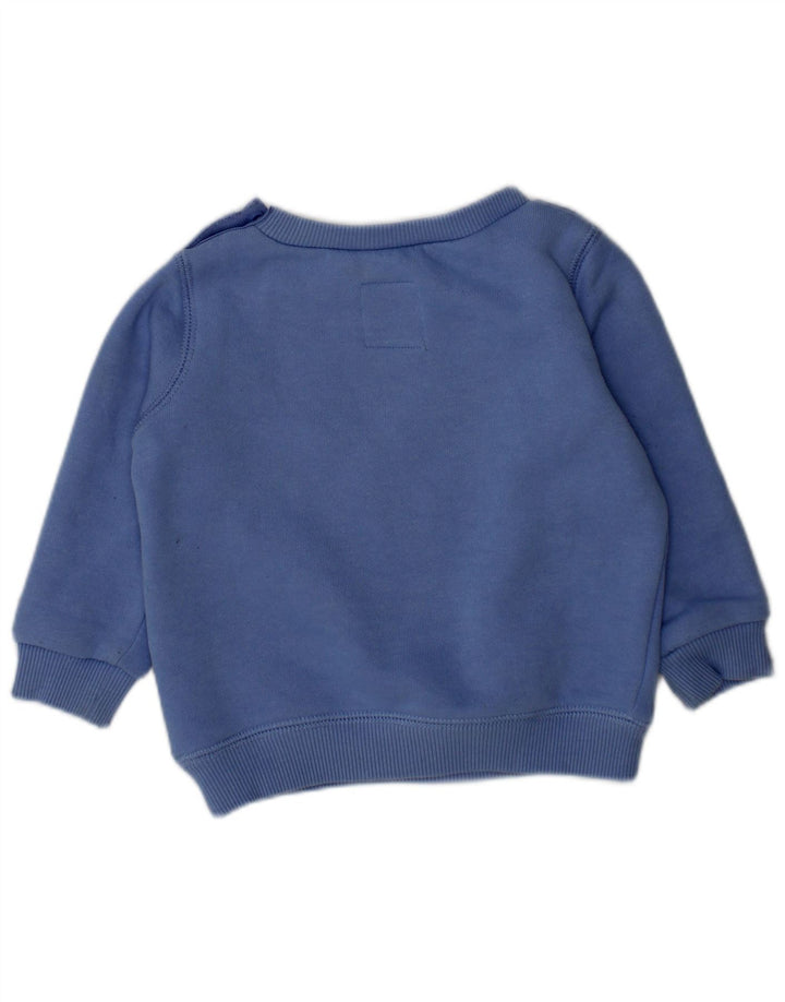 Suéter gráfico LEVI'S Baby Girls 6-9 meses algodão azul