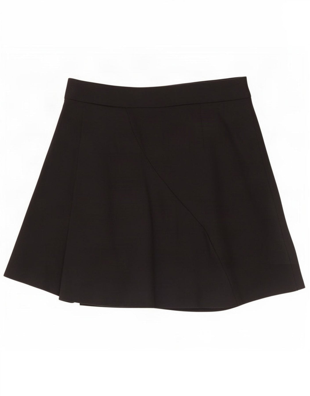Mini saia feminina Benetton W32 grande preta