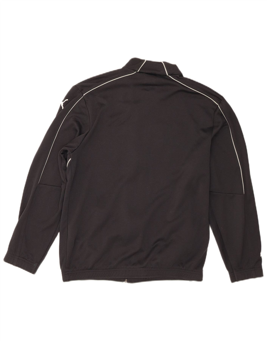 Jaqueta Puma Boys Graphic Tracksuit Top 13-14 Anos Poliéster Preto