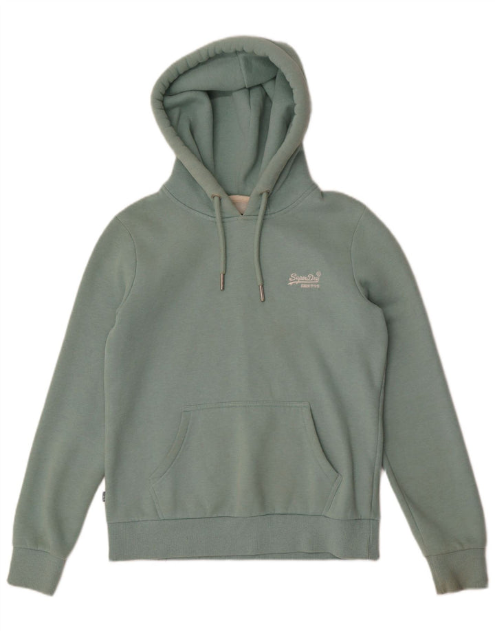 Superdry Womens Oversized Full Tracksuit UK 10 Pequeno Algodão Verde
