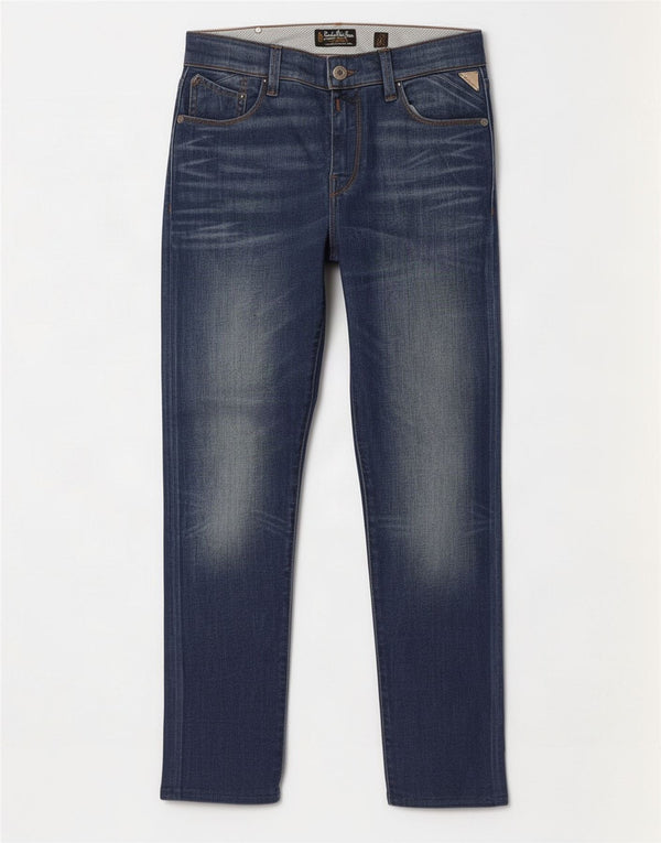 Replay Jeans Slim Feminino W26 L28 Azul Algodão