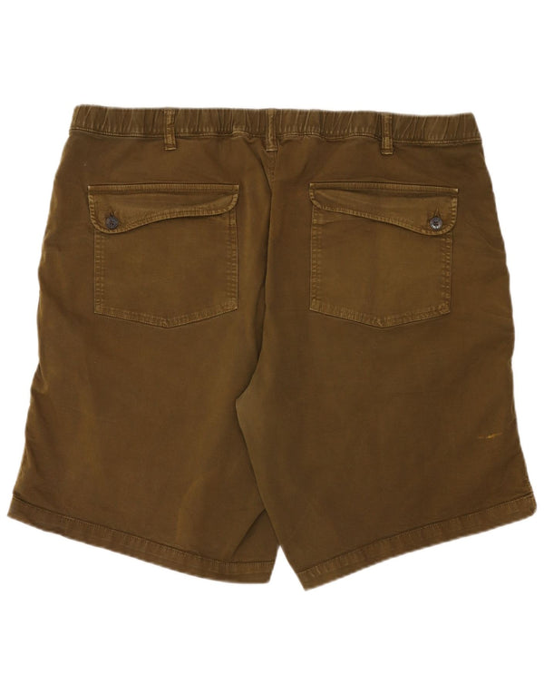 Shorts cargo masculino Orvis W42 2XL algodão cáqui