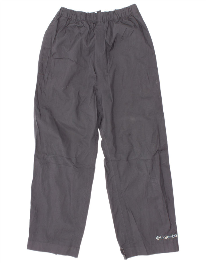 Calça impermeável feminina Columbia UK 0 2XS cinza poliéster