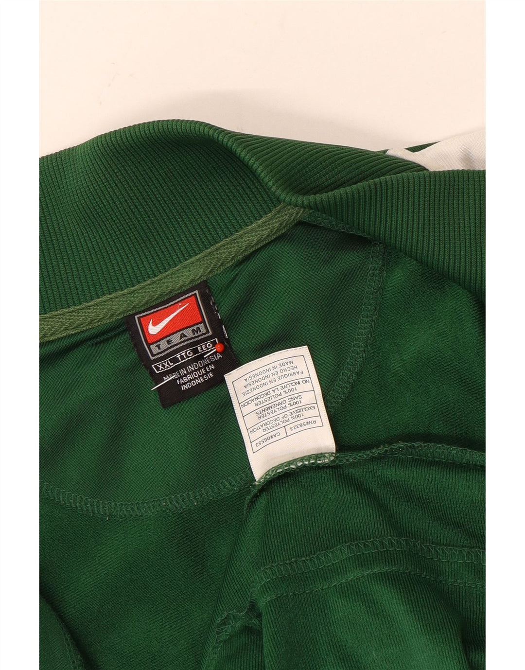 Nike Mens Treino Top Jacket 2XL Verde Colorblock Poliéster