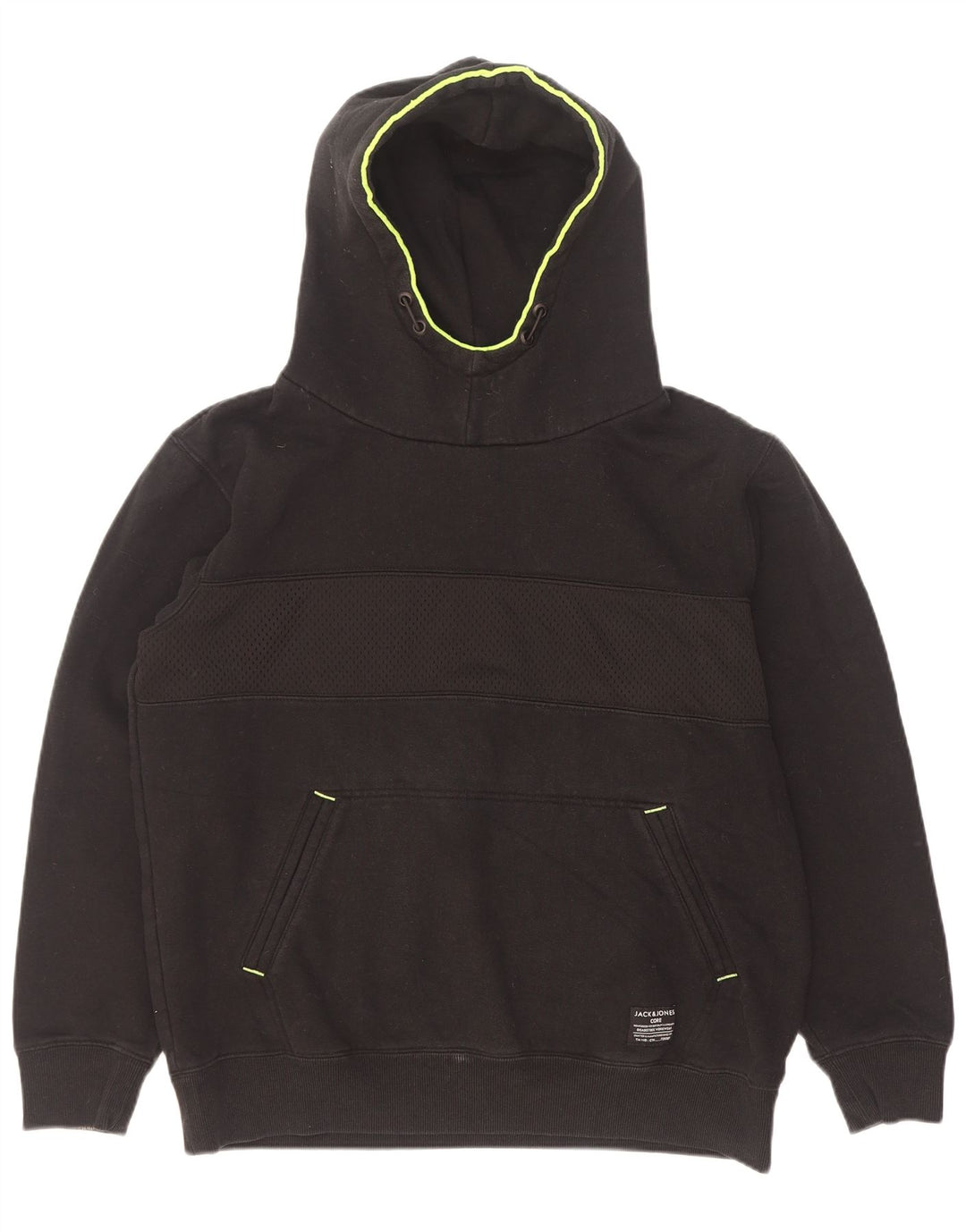 Jumper com capuz masculino Jack & Jones XL preto poliéster